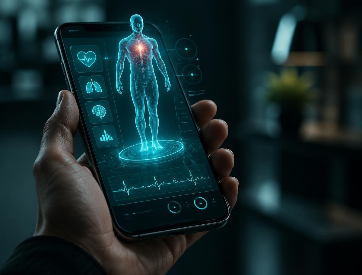 KaYa AI app on a smartphone